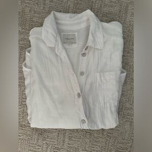 AE Linen button down coverup